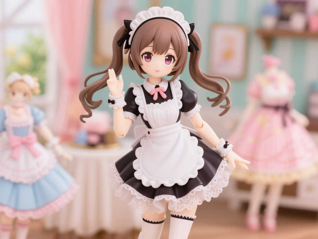SEGA发布《恋上换装娃娃》乾纱寿叶精致女仆版手办