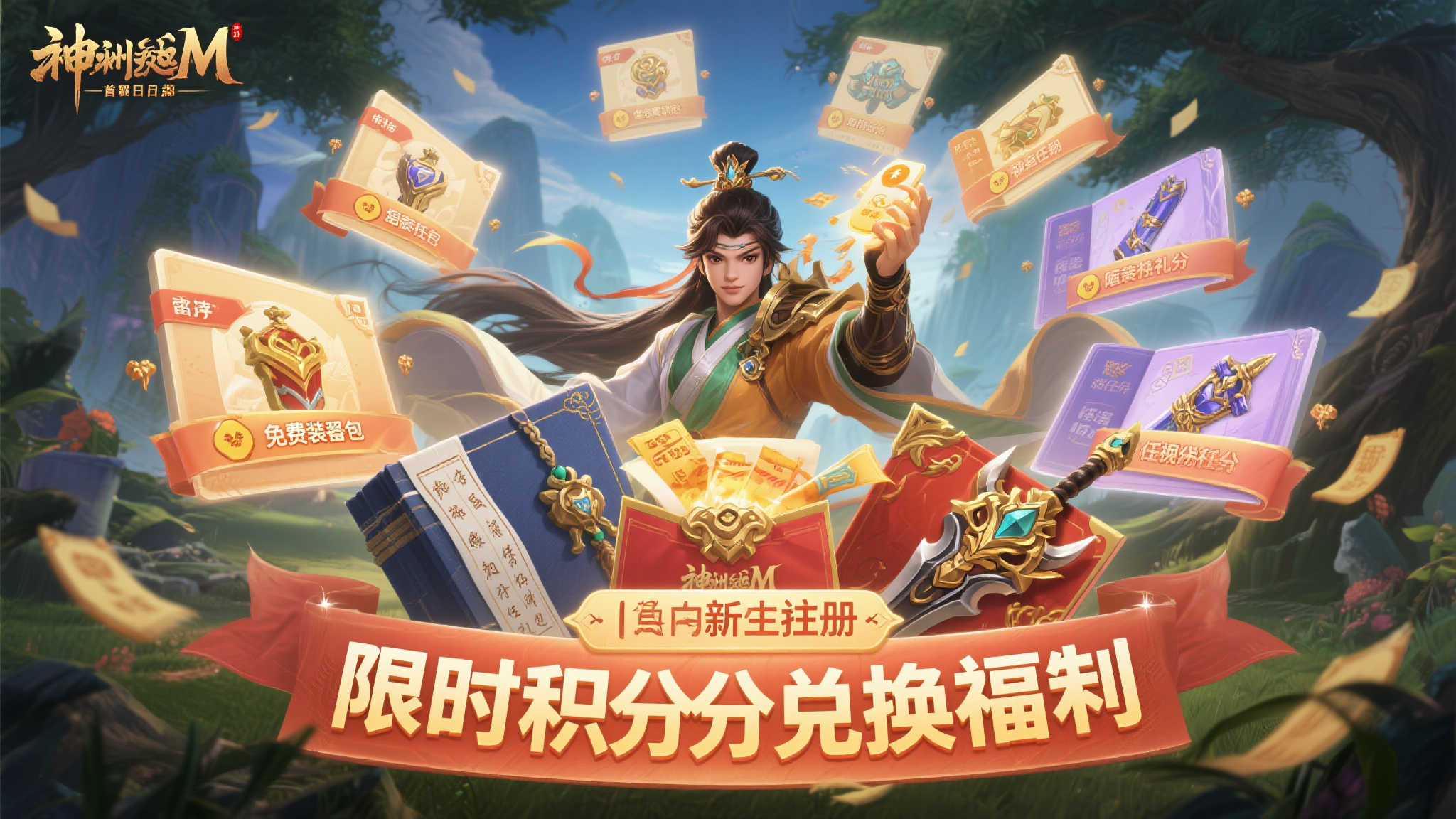 《神州M》今天正式上线！开服活动一次看 武侠江湖盛大开战